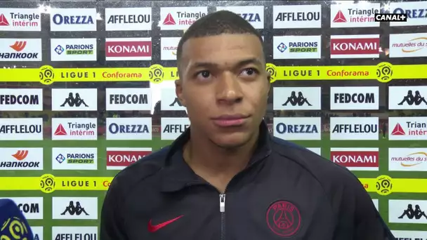 Kylian Mbappé : "On parle un peu trop des quatre de devant"