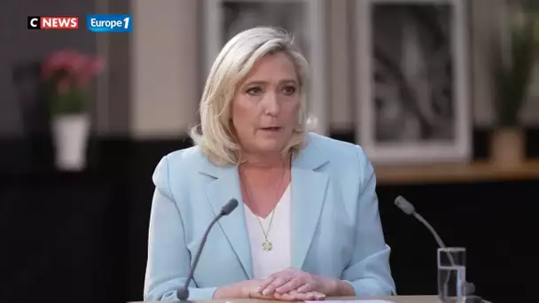 Le Pen sur le voile : "Le propos de "guerre civile" est très insultant à l’égard des musulmans"