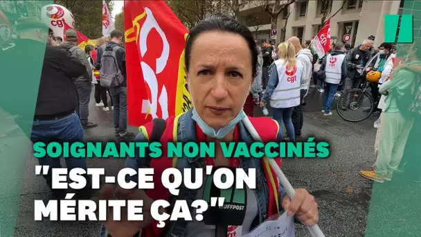 Avant la vaccination obligatoire pour les soignants, les derniers réfractaires manifestent