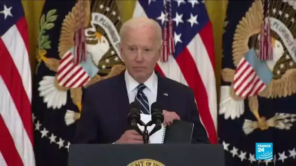 Vaccins, migrants...Ce qu'il faut retenir de la première conférence de presse de Joe Biden