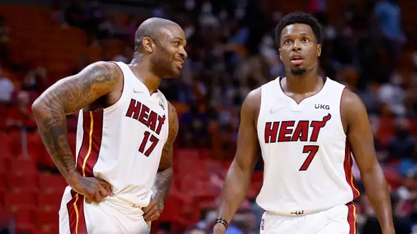 Kyle Lowry & PJ Tucker Drain Their First Heat 3's 👌