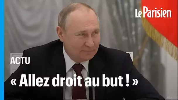 Ukraine: l'échange lunaire entre Vladimir Poutine et le chef du renseignement extérieur russe