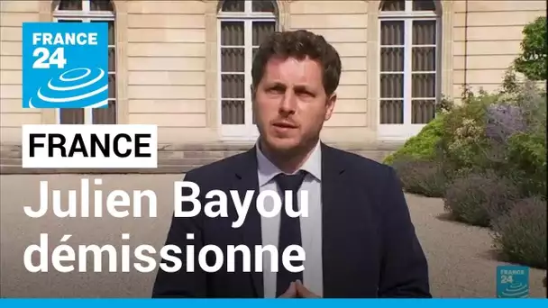 France : Julien Bayou démissionne de son poste de secrétaire national de EELV • FRANCE 24