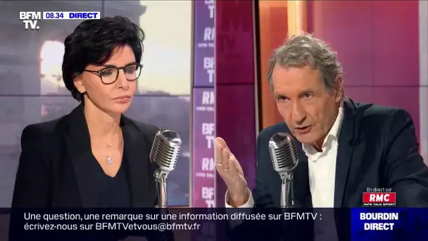 Rachida Dati face à Jean-Jacques Bourdin sur MRC et BFMTV