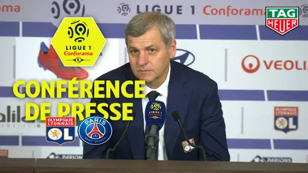 Conférence de presse Olympique Lyonnais - Paris Saint-Germain (2-1) / 2018-19