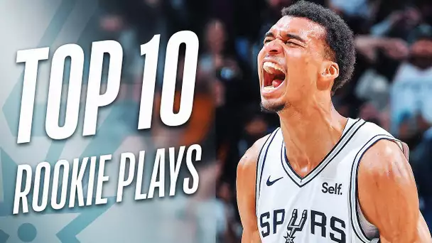 Victor Wembanyama's Top 10 Rookie Season Plays 👀