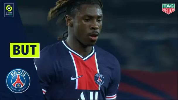 But Bioty Moise KEAN (11' - PARIS SAINT-GERMAIN) PARIS SAINT-GERMAIN - STADE RENNAIS FC (3-0) 20/21