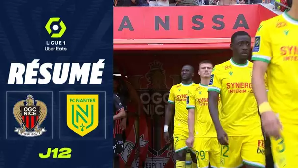 OGC NICE - FC NANTES (1 - 1) - Résumé - (OGCN - FCN) / 2022/2023