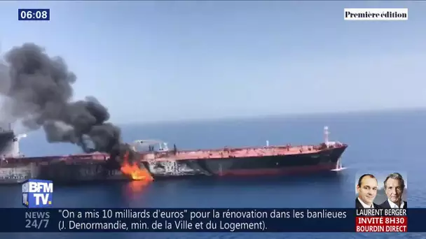 Pétroliers attaqués en mer d&#039;Oman: les États-Unis accusent l&#039;Iran