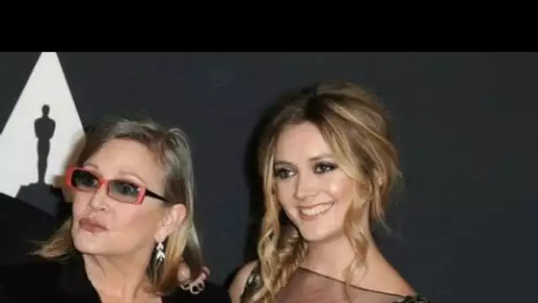 Mort de Carrie Fisher : sa fille Billie Lourd lui rend hommage