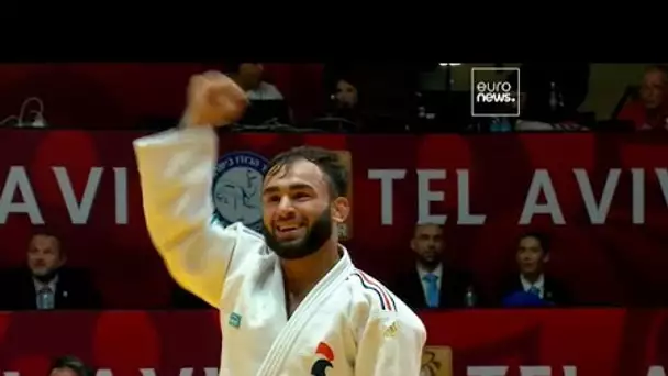 Judo : Blandine Pont et Luka Mkheidze en or à Tel-Aviv