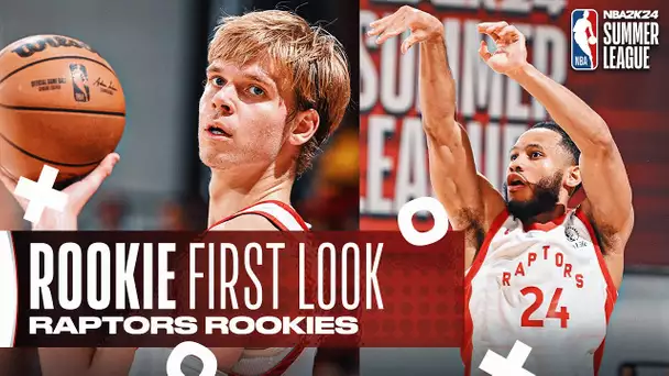 Raptors Rookies Gradey Dick & Markquis Nowell Make Their Summer League Debuts!