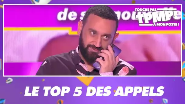 Le Top 5 des appels de Cyril Hanouna cette saison dans TPMP