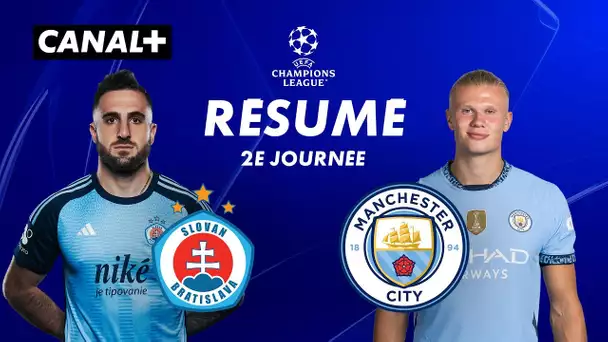 Le résumé de Slovan Bratislava / Manchester City - Ligue des Champions 2024-25 (J2)