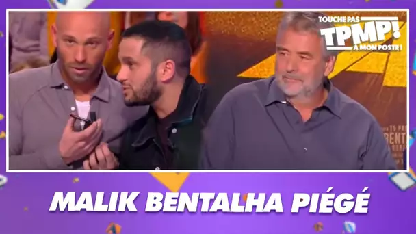 Cyril Hanouna, Franck Gastambide et Luc Besson piègent Malik Bentalha dans TPMP