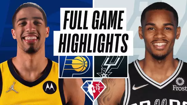 PACERS at SPURS | FULL GAME HIGHLIGHTS | March 12, 2022