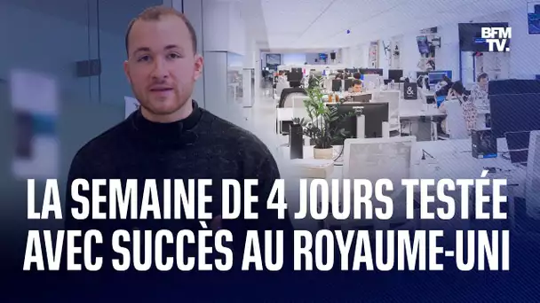 Royaume-Uni: la semaine de 4 jours testée avec succès dans 61 entreprises