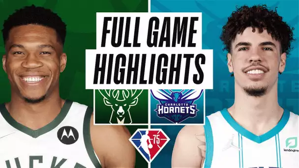 BUCKS at HORNETS | FULL GAME HIGHLIGHTS | January 10, 2022