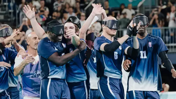 Paralympiques 2024 : la France championne de cécifoot après sa victoire contre l'Argentine