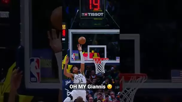 Giannis GOT UP For This ALLEY-OOP! 🔥 | #shorts