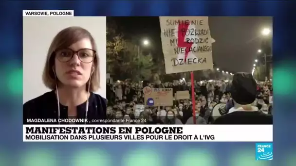 Pologne : Des manifestations dans plusieurs villes pour le droit à l'IVG