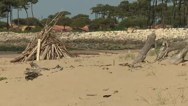 Littoral : érosion à La Palmyre