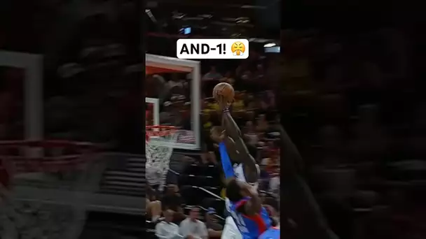 WILD POSTER from Sixers Rookie Adem Bona! 😱🔥 | #Shorts