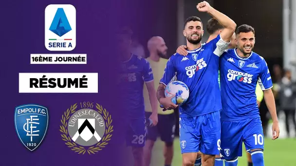 Résumé : Empoli continue de surprendre contre l’Udinese !