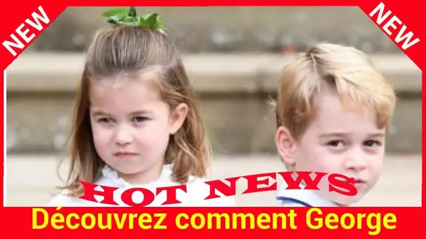 Découvrez comment George et Charlotte surnomment affectueusement le prince Charles