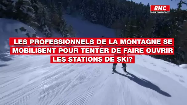 Les professionnels de la montagne se mobilisent pour tenter de faire ouvrir les stations de ski