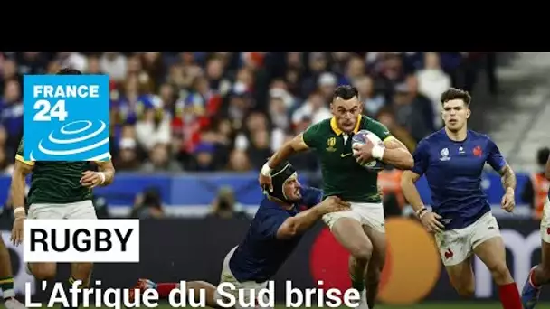 Coupe du monde de rugby : l'Afrique du Sud brise le rêve de la France pour un petit point