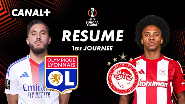 Le résumé de Lyon / Olympiakos - Ligue Europa 2024-25 (J1)