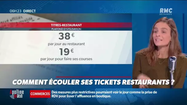 Comment écouler les tickets restaurant qui arrivent bientôt à expiration ?