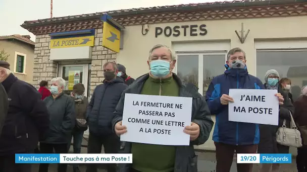 Mobilisation pour la défense du bureau de poste de Saint-Léon-sur-l'Isle