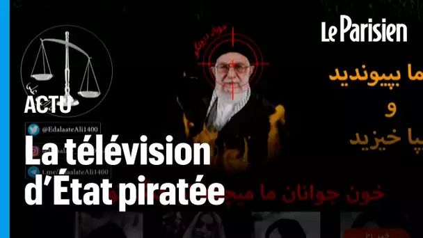 Le journal télévisé iranien interrompu par des pirates