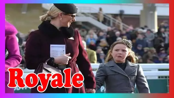 'Elle est belle!' Les fans royaux ravis des nouv3lles photos de Zara Tindall et de sa fille Mia