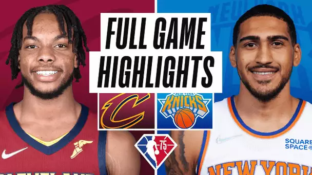 CAVALIERS at KNICKS | FULL GAME HIGHLIGHTS | April 2, 2022