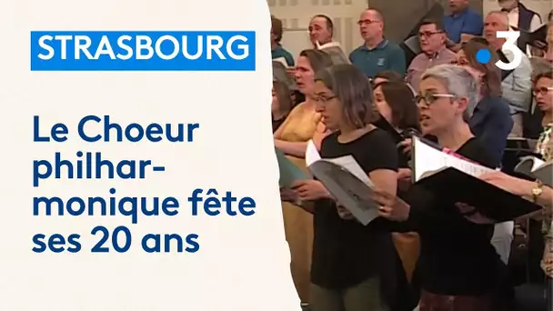 Le Chœur philharmonique de Strasbourg fête ses 20 ans et chante au Parlement européen