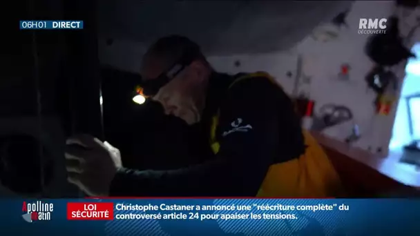 Vendée Globe: le skipper, Kevin Escoffier a été retrouvé vivant