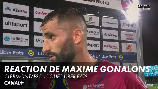 Réaction de Maxime Gonalons - Clermont/PSG