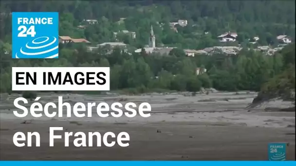 Avant/Après : les cours d'eau et les lacs français touchés par la sécheresse • FRANCE 24