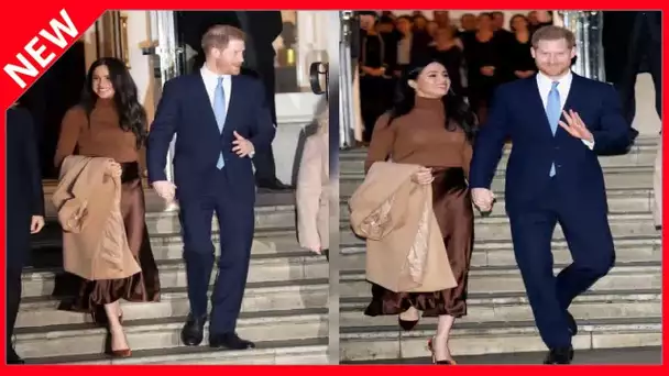 ✅  Meghan Markle taquinée par Harry en public : ce petit moment de gêne