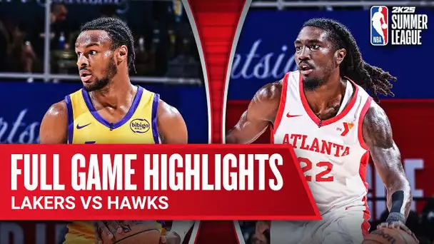 LAKERS vs HAWKS | NBA SUMMER LEAGUE | FULL GAME HIGHLIGHTS