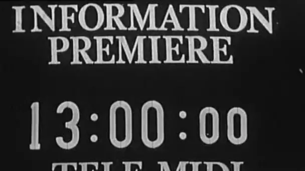 24 Heures sur la Une : émission du 16 avril 1970