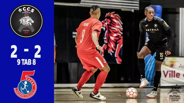 Champions League Futsal : ACCS - Pesaro (2-2, 9 tab 8), le résumé