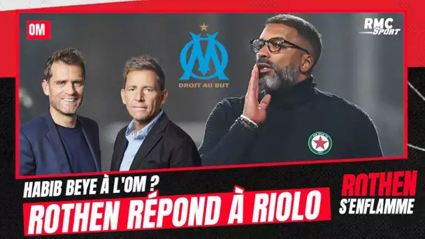 Beye à l'OM ? "C'est trop tôt" répond Rothen à Riolo