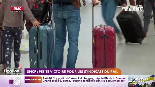 SNCF : petite victoire pour les syndicats du rail qui obtiennent une première augmentation