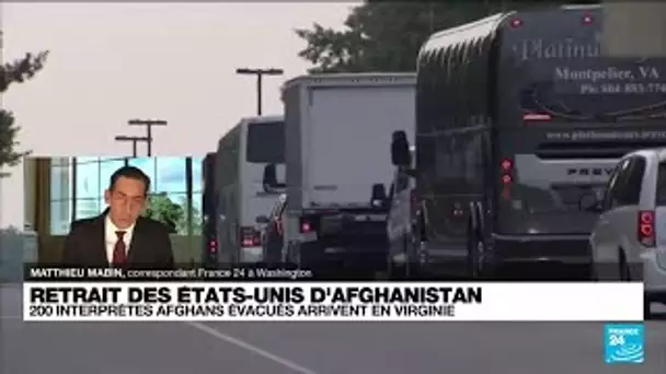 Etats-Unis : Un premier groupe d'Afghans ayant travaillé pour les Américains arrive en Virginie