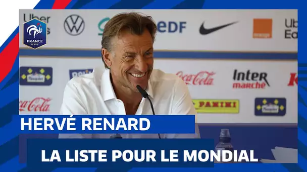 Coupe du Monde : Le point presse d'Hervé Renard en direct (16h00) I Équipe de France Féminine 2023