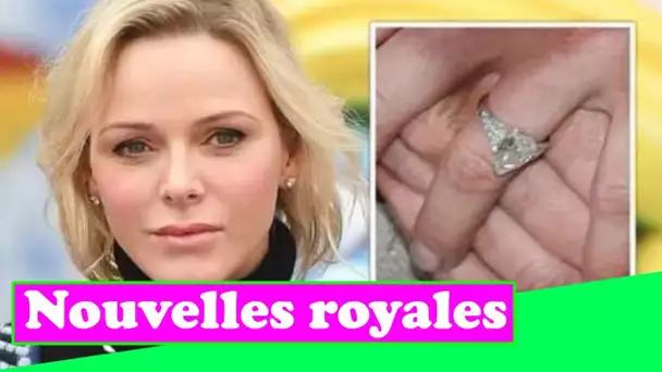 À l'intérieur des bijoux de la princesse Charlene - y compris une bague de fiançailles unique qu'ell